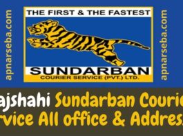 Rajshahi Sundarban Courier Service All office & Addresses