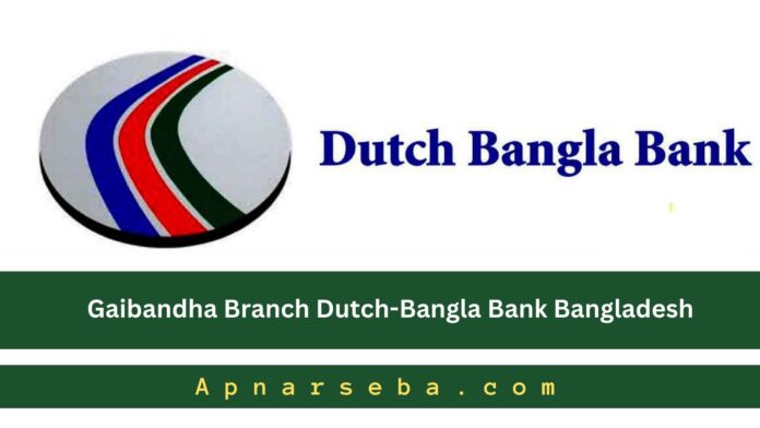 Gaibandha Dutch-Bangla Bank